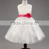 Bestdress Kids Baby Girls Toddler Princess Pageant Party Tutu Lace Bow Flower Floral Dress thumbnail-3