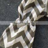 2016 Valentine's Day Infant Girls Dresses Cottom Heart Chevron Dress Kids Clothes With Matching Necklace and Headband Set thumbnail-2