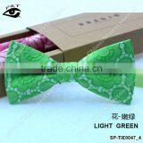 New Design High Quality Jacquard Floral Bow Tie For Wedding Party Dance thumbnail-5