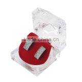 Saudi Jhumka Raw Material Diamond Hiphop Earrings Jewelry Wholesale thumbnail-2