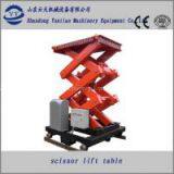 2ton Electric Scissor Lift Platform thumbnail-1