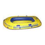 Three Person PVC Inflatable Boat With Oars For Beach CE ISO