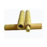 High Temperature Glass Wool Pipe Insulation For Construction , Fire Retardant
