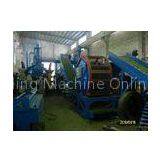 Durable Blue Waste Tire Recycling Machine Automatic For Shred Tyres