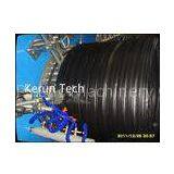 HDPE Large Caliber Winding Pipe Production Line / Pipe Winding Machine