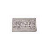 Dome Switch Industrial Metal Keyboard 46 Key , Security Equipment