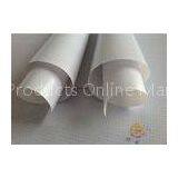 Frontlit Flex Blockout PVC Banner Poster Material 300D * 500D , White / Black Printing
