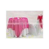Wedding Chair Cover&organza Sash, Organza Overlay
