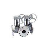 Plug Valve With Single Flush