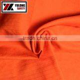 Wholesale tc Cotton Polyester High Tear Strength EN20471 Fluorescent Orange Textile Fabric for Protective Workwear thumbnail-4