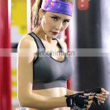 Fast Delivery In Stock Women Underwear Plain Blue Cotton Women's Sports Bra thumbnail-6