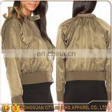 Gold Full Sexy Girl Satin Motorcycle Jacket With Www Xxx Cool Ladies Winter Coats thumbnail-1