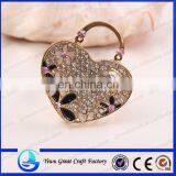 Factory Wholesale Austrian Crystals With Drill Heart-shaped Accessories Fashion Jewelry Heart Brooches Accessories thumbnail-1