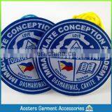 High Quality Logo College Uniform Design Woven Patches thumbnail-6