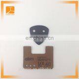 Custom Logo Embossed Genuine Leather Label for Clothing