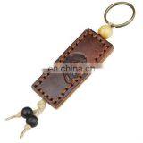 Personalized Leather Keychain