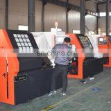 CK32L Siemens 808d Automatic CNC Metal Horizontal Milling Lathe Machine for Sale thumbnail-4