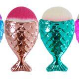 Portable Colorful Fish Powder Brush Liquid Foundation Brush thumbnail-4