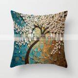 Floral Design Cushion Cover Vintage Flower Pillow Case Home Decorative Throw Pillow Cover thumbnail-1