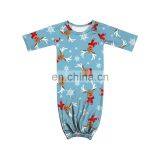 Infant Christmas Raglan Gown Toddler Sleeper Baby Gowns thumbnail-1