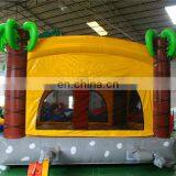 Palm Theme Dinosaur Bouncy Castle, Kids Inflatable Bounce Castle for Riding thumbnail-5