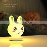 Custom Design White Rabbit Led Night Light/cute Design Animal Decoration Night Light/OEM Night Light Manufacturers thumbnail-2