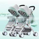 Twins Strollers Foldable Prams For Newborns Portable Baby Carriage For Twins thumbnail-6