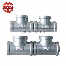 Professional Enterprise Supply Water Pipe Connector Malleable Fittings Tee thumbnail-3