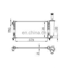 Auto Parts 46524603 Cooling System Car Radiator Auto Radiator For FIAT thumbnail-2