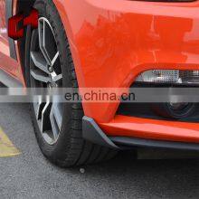 CH Water Proof Front Bumper Car Body Kit Side Splitters Side Skirts Flaps Winglets For Ford Mustang 2015-2017 thumbnail-1