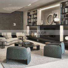 Unique Pink Waiting Area Reception Waiting Sofa Chairs For Beauty Salon Shop thumbnail-5