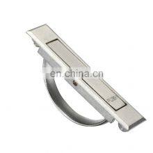 LS501-2 New Designed Chrome Plated Press Switch Zinc Alloy Concealed Round Cabinet Handles thumbnail-3