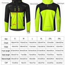 INBIKE Cycling Jacket Men Hooded Reflective Bike Jackets Fleece Lined thumbnail-3