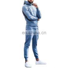 Men Luxury Man Sweatsuit Jogger Set Sports Wear Mens Plain Tracksuits Set Custom Sweatpants And Hoodie Set thumbnail-5