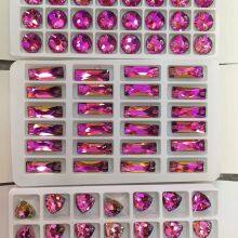 Sew on Glass Rhinestones in Flat Back Crystals Rectangle Shape thumbnail-3