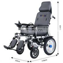 Artificial Intelligent high-tech folding electric wheelchair Rehabilitation Robot Equipment intelligent health care life