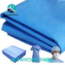 Medical Breathable SMS Spunbonded Nonwoven Fabric Material Disposable Medical Hospital Use SMS /SS Meltblown Nowoven Fabric thumbnail-1