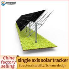 Made in China Single Axis Solar Sun Tracker Solar Tracking Systems With Slew Drive thumbnail-4