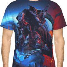 Wholesale Game Mass T Shirt Effect Men's Short Sleeve thumbnail-1
