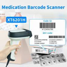 XT6201H XTIOT Pharmaceutical Products Barcode Scanner GS1 Hand Held 2D QR Code Scanner thumbnail-3