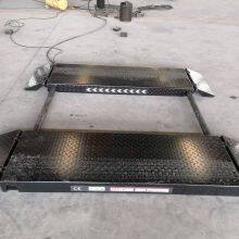 China Factory Portable 3000kg Mid-Rise Scissor Car Lift Machine 1.2m thumbnail-2