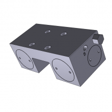 Domestic Linear Guide Rail, Kulanba Numax Pneumatic Normally Open Clamp Mcp65s, Linear Guide Rail Clamping Unit thumbnail-3