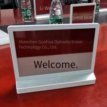 gh 7.5-inch E-ink Double-sided Electronic Table Sign, Electronic Paper Smart Conference Table Sign, Paperless Smart Conference Table Sign and Seat Card thumbnail-1