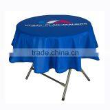 Cheap Polyester Round Tablecloth , 120 Round Tablecloth thumbnail-1