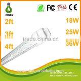 ETL Listed 8 Foot LED T8 Tube 8' 36Watt 4000lm FA8 R17D 2.4m 2400mm LED T8 8ft Led Tube