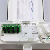 Fiber Optic Required 16 Cores Wetproof Small Optical Fiber Terminal Box Outdoor