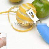 TPR+PC+S/S 14*3.2 New Cute Product Kitchen Gadgets Lemon Peeler/stainless Steel Lemon Zester/citrus Zester thumbnail-1