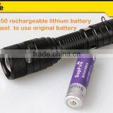Focusing and Rechargeable Leds Flashlight With Free Black Rope thumbnail-6