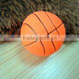 small pet products-6.5CM basketball dog chew toy