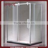 Hotel Bathroom Shower Cubicle With Tempered Glass Cabinet Design